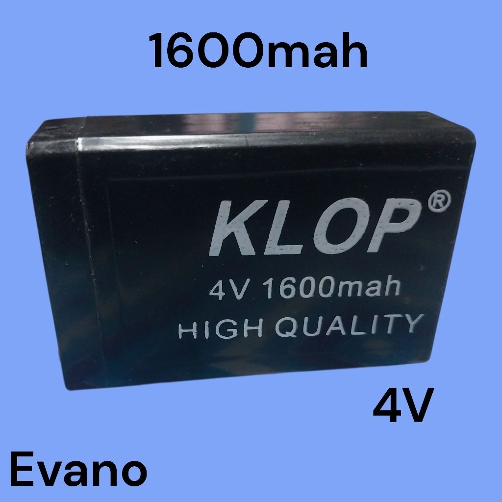 AKI KERING 4V MEREK KLOP /RAYDEN 1600MAH