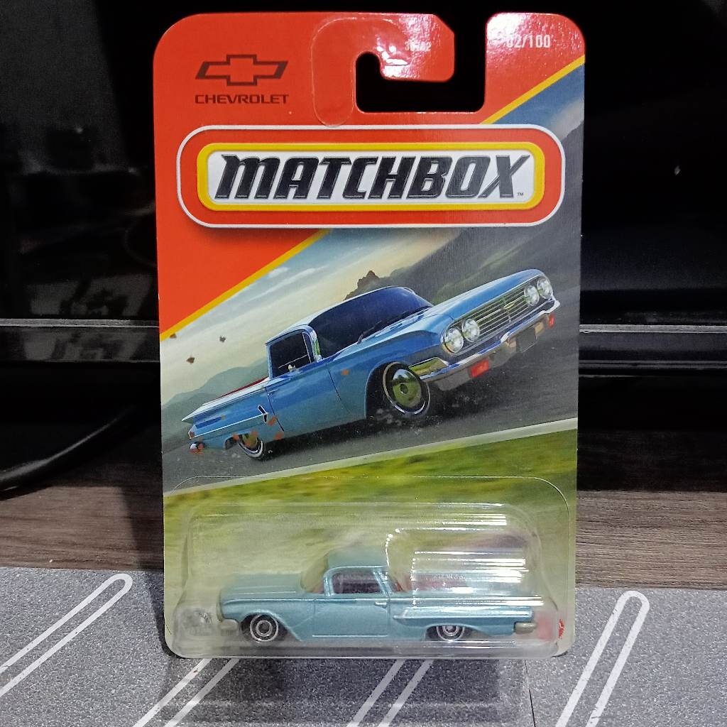 Matchbox 1960 Chevy El Camino Biru