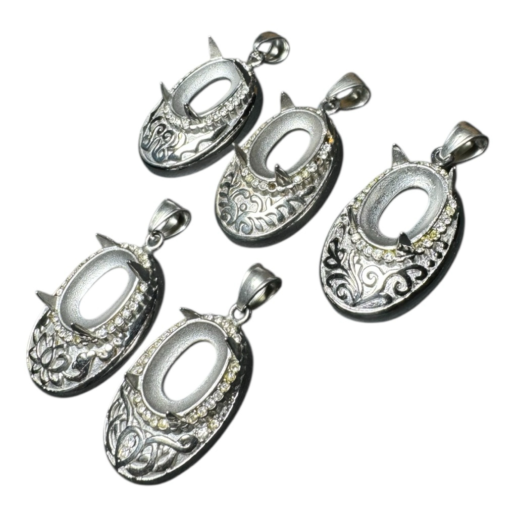 Emban cangkang liontin titanium accesories tambahan kalung | LBN-57