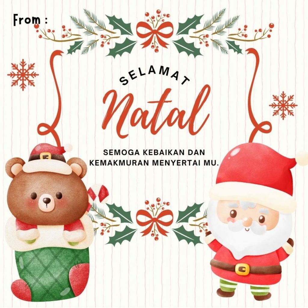 Amplop Natal Lucu/Angpao Natal Lucu/Angpao Natal Sedotan/Amplop Natal Sedotan/Gift Natal/Angpao Cust