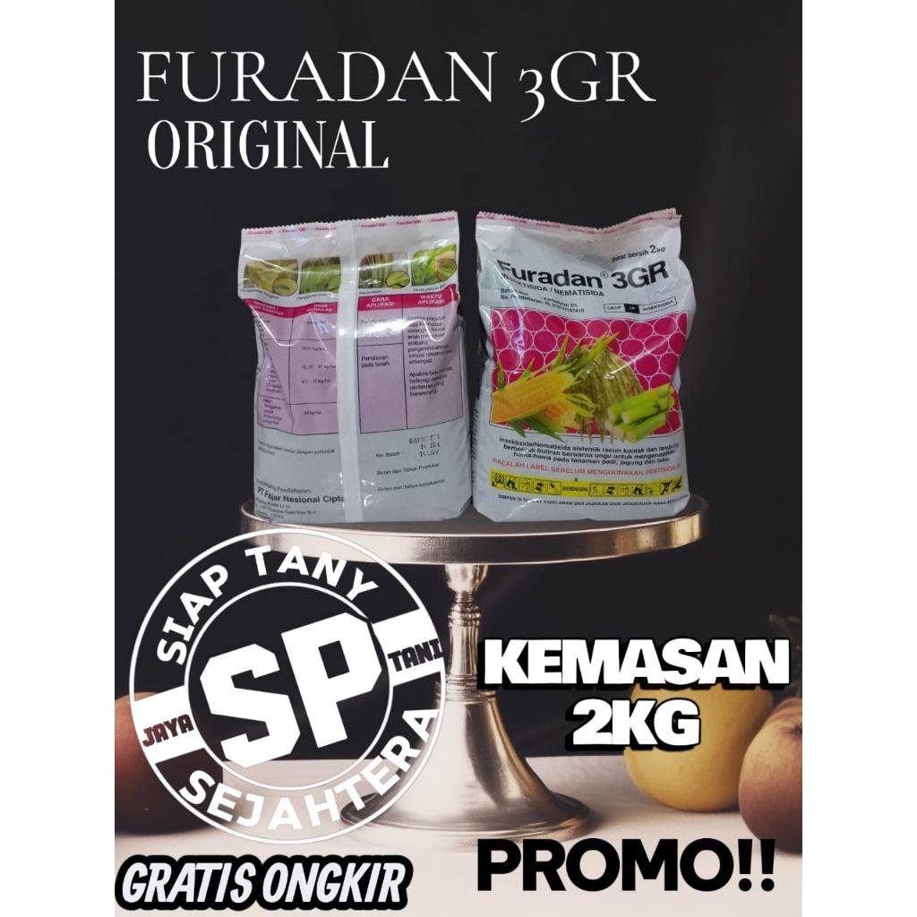FURADAN 3GR KEMASAN 2KG ORIGINAL