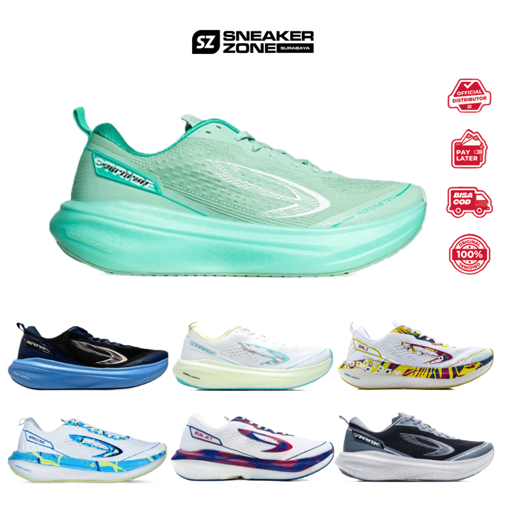SEPATU RUNNING - NINETEN AURORUN STRIDE - NINETEN AURORUN STRIDE SE - SERIES - RUNNING - SEPATU LARI