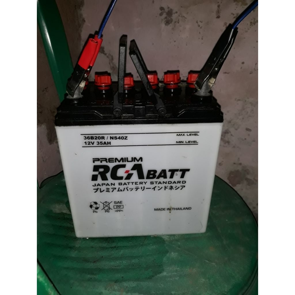AKI / ACCU MERK RCA NS 40Z SECOND / BEKAS