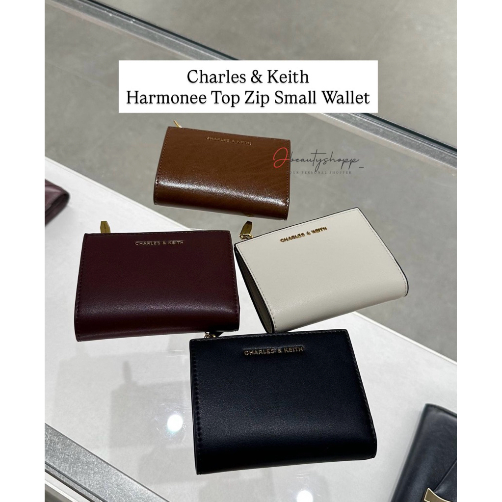 CK Harmonee Top Zip Small Wallet