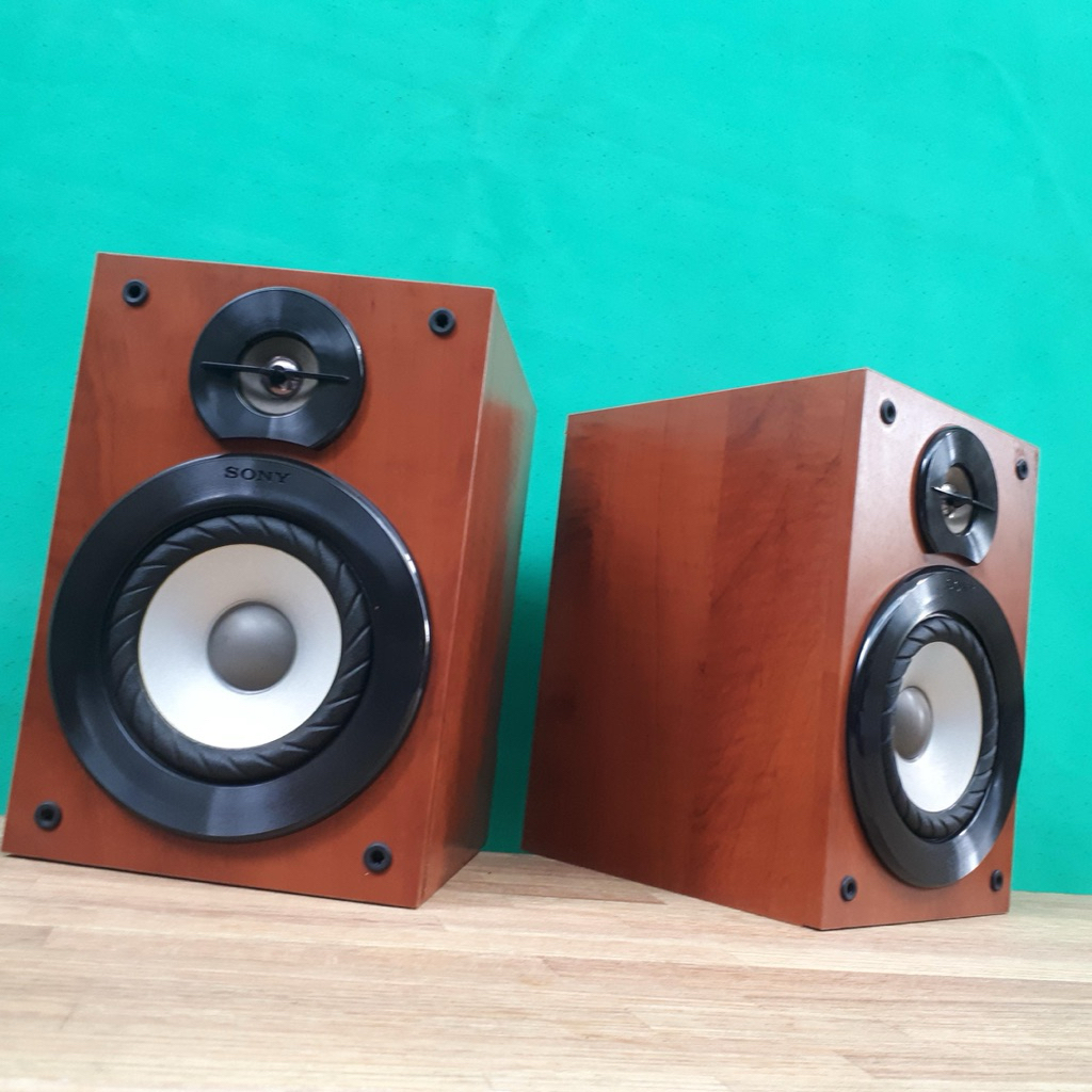 bookshelf speaker pasif sony 5 inch original japan (second)