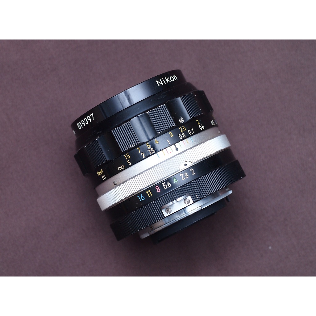 Lensa Manual Nikon Nikkor O 35mm f2 Pre AI