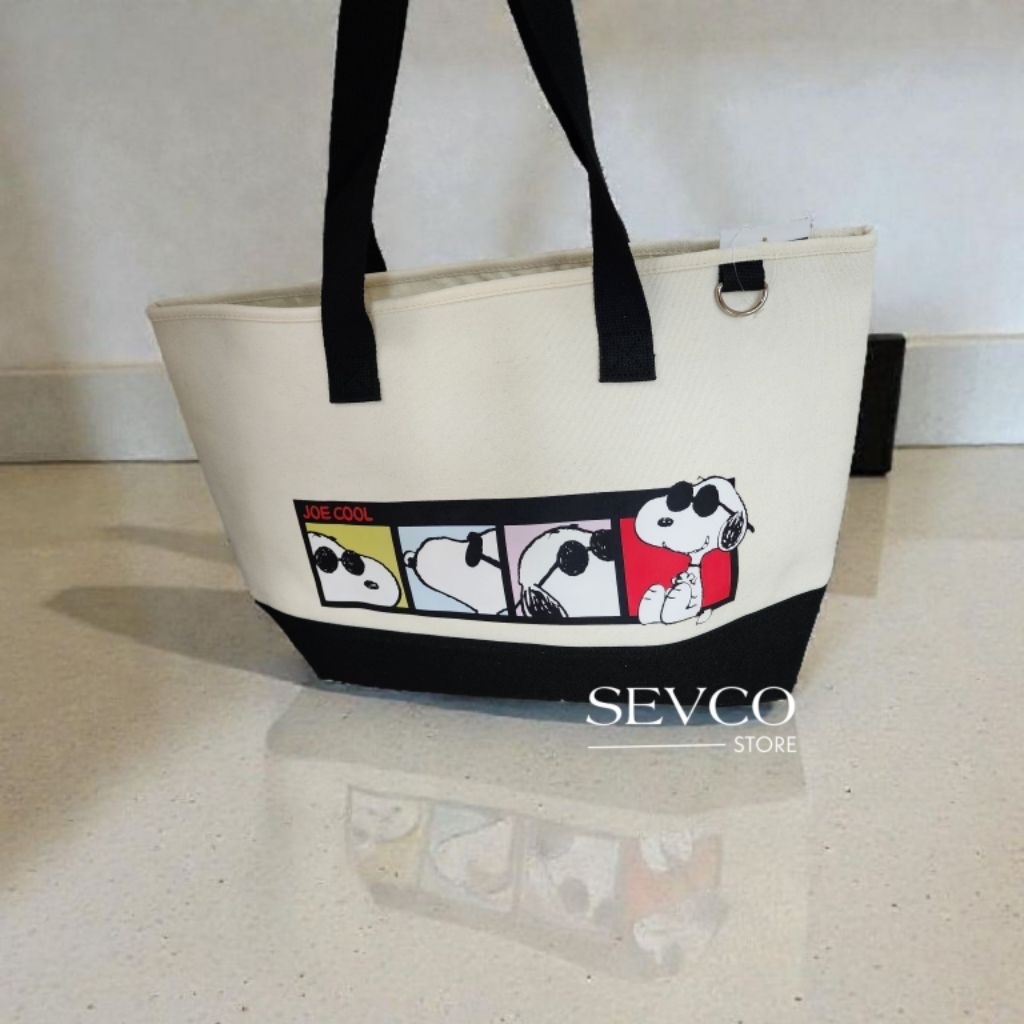Tas Tote Bag SNOOPY PEANUTS x Sandisk