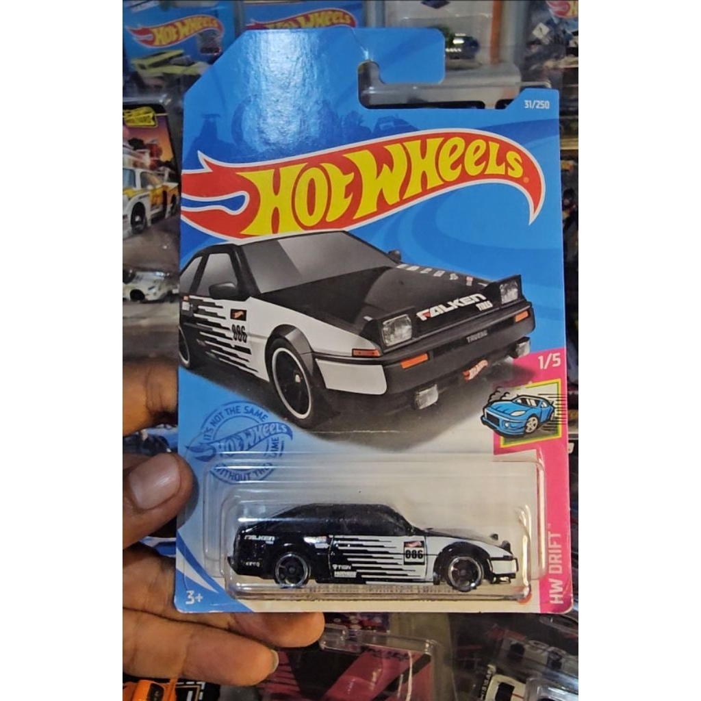 Hot Wheels Toyota AE86 Sprinter Trueno Falken HW Drift
