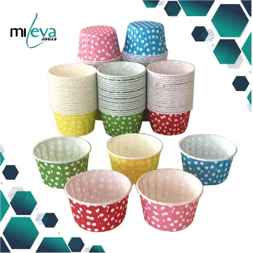Paper Cup Cup Cake Muffin Cake Case List/ Paper Cup isi 20pc/100pc size m dan s