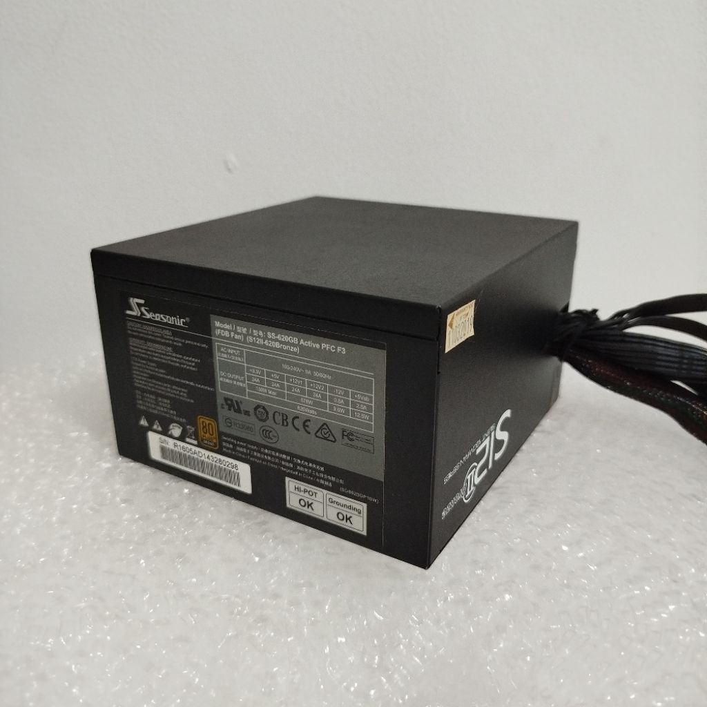 Power Supply Seasonic S12 II 620watt Original