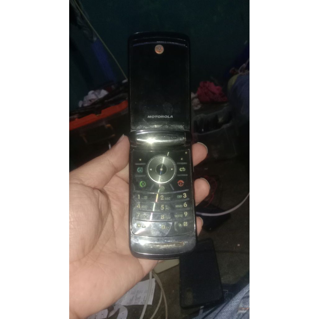 mesin lcd motorola v3 nyala