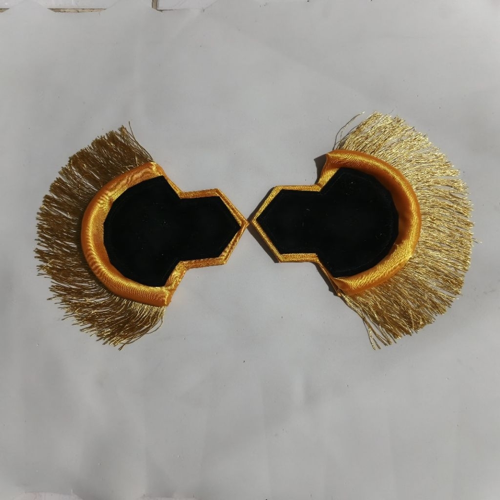 Evolet Akpol/Akmil Hitam Series Rumbai Sisir Emas | Marchingband | Drumband | Paskibra | Mayoret dll