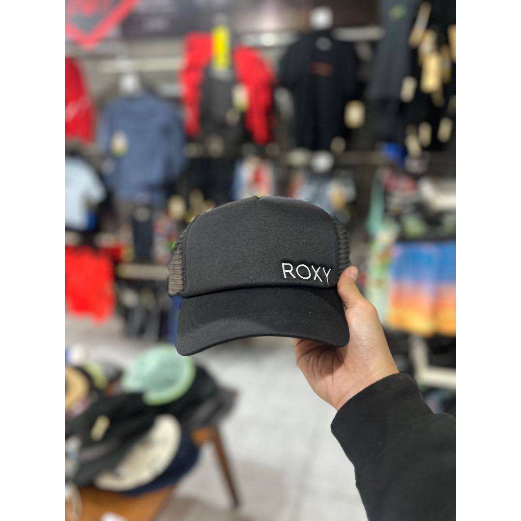 topi trucker roxy unisex dewasa original