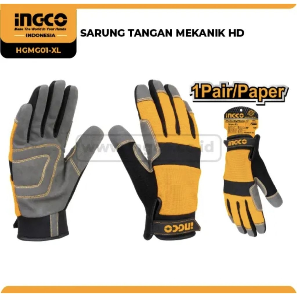 SARUNG TANGAN MEKANIK HD INGCO