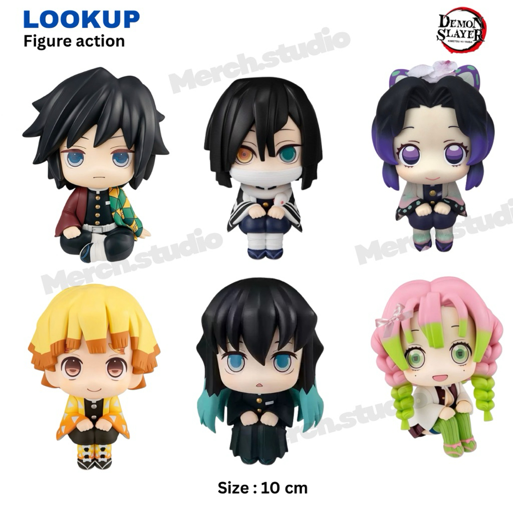 OZM - LOOKUP FIGURE ACTION DEMON SLAYER / KIMETSU NO YAIBA  FIGURE LOOKUP MUICHIRO TOKITO / GIYU / N