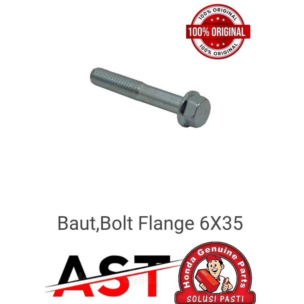 Baut CVT Honda metik&baut bak MAKNIT CB150R ,baut 6x35 original garansi AHM