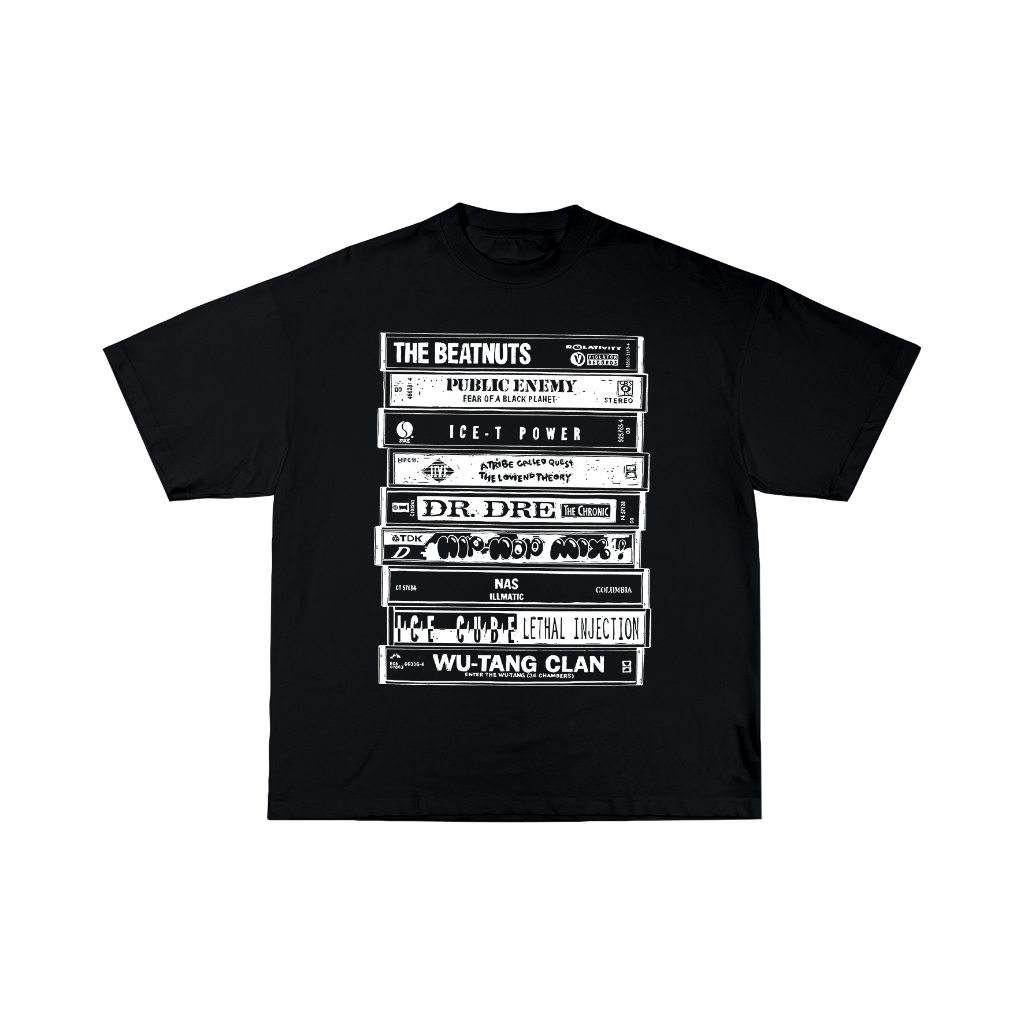 T-Shirt Bootleg Hip Hop 80s-90s Kaos Vintage Kaos Bootleg