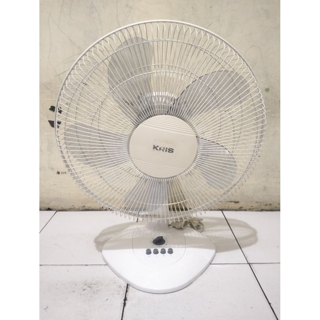 kipas angin meja Kris 16 inchi ( SECOND/BEKAS )