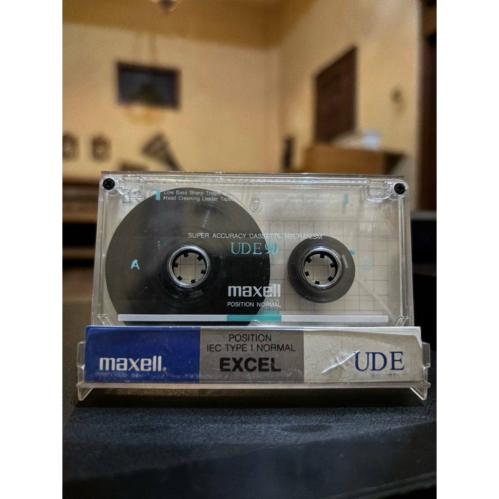 Kaset Pita Kosong C90 Maxell Type I/1 UDE 90 EXCELL