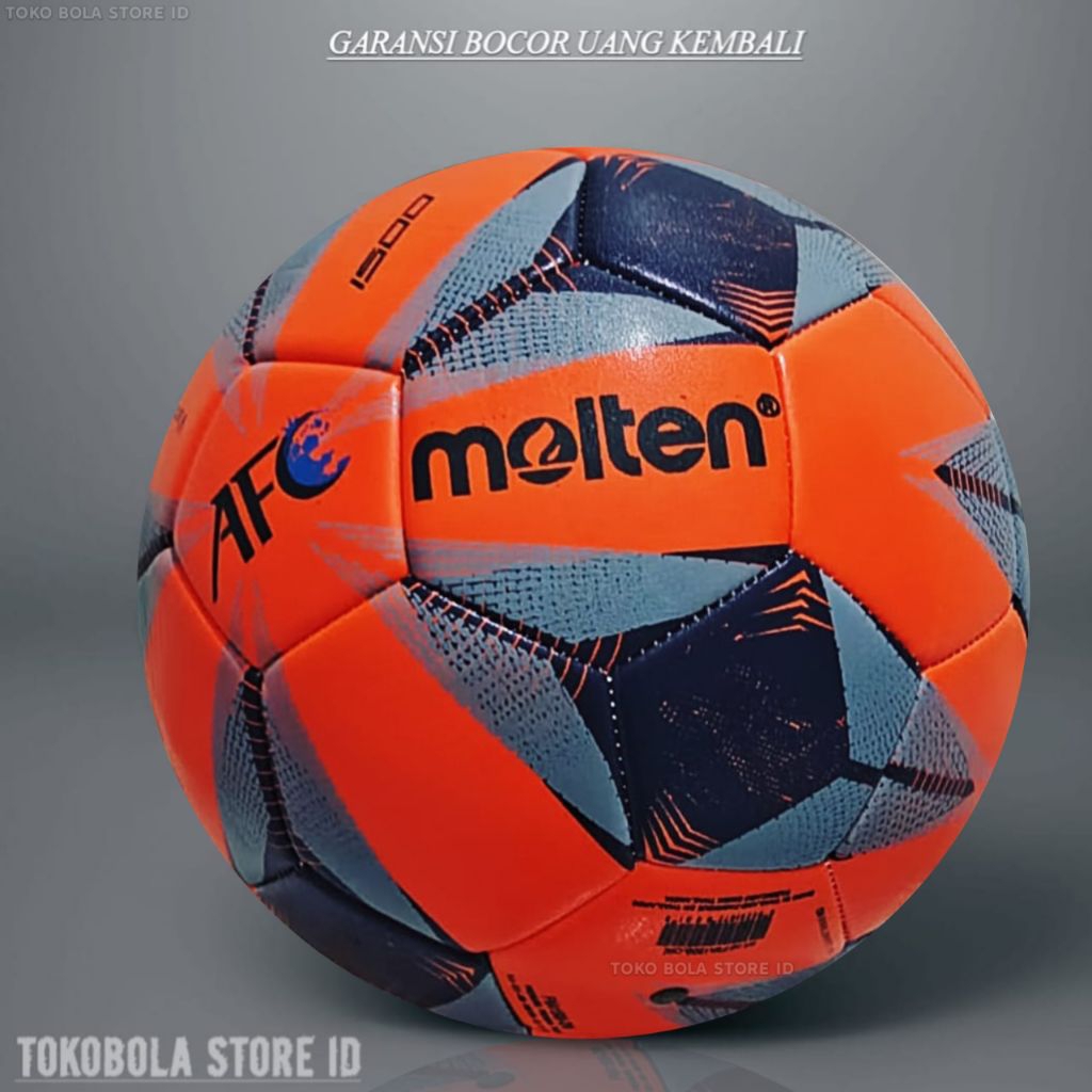 MOLTEN Bola Futsal MOLTEN AFC 1500 Bola Futsal Jahit Mesin Untuk Dewasa & Remaja