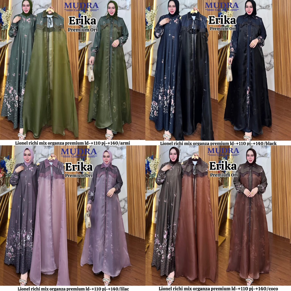 GAMIS DRESS ERIKA ORIGINAL BY MUDRA