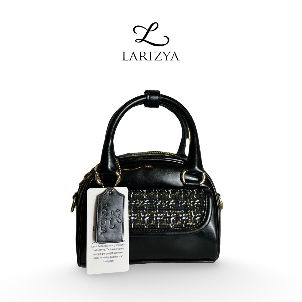 LARIZYA Tas Verona Tweed Selempang Mini