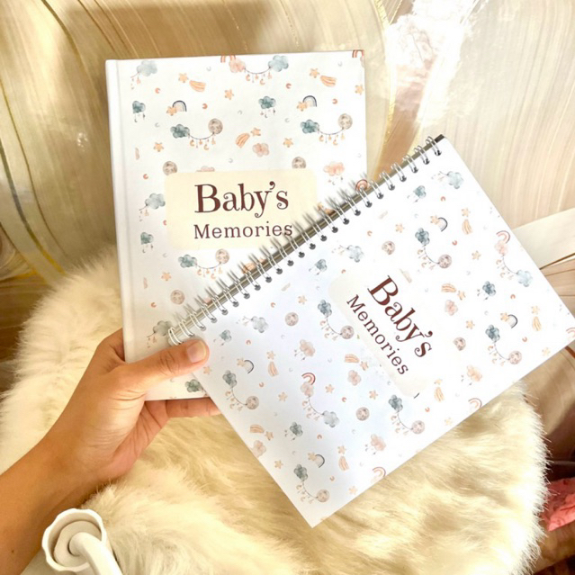 baby book , baby’s memory book , baby journal book, buku harian bayi , buku album kenangan untuk bay