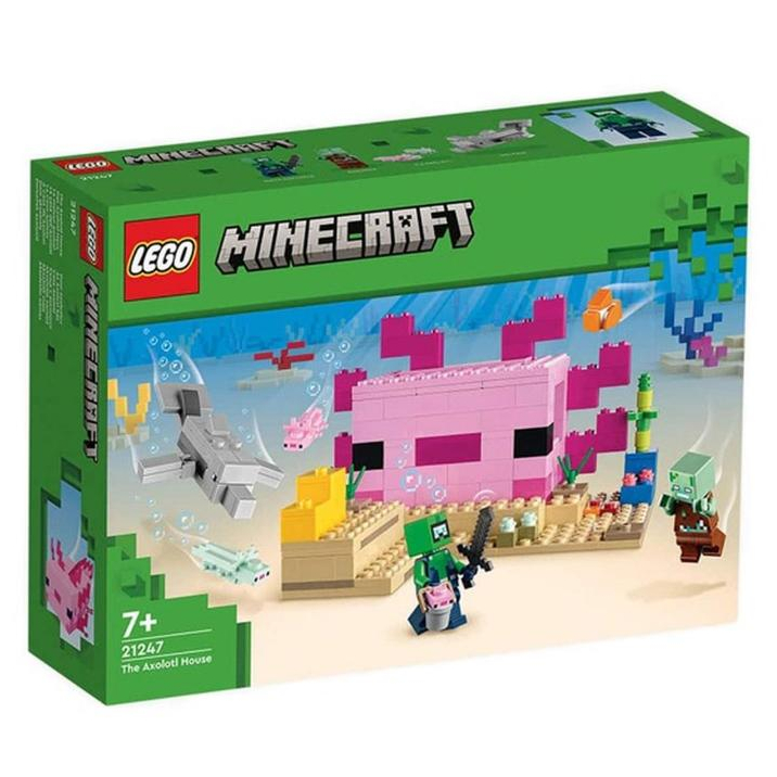 Lego Minecraft 21247 The Axolotl House