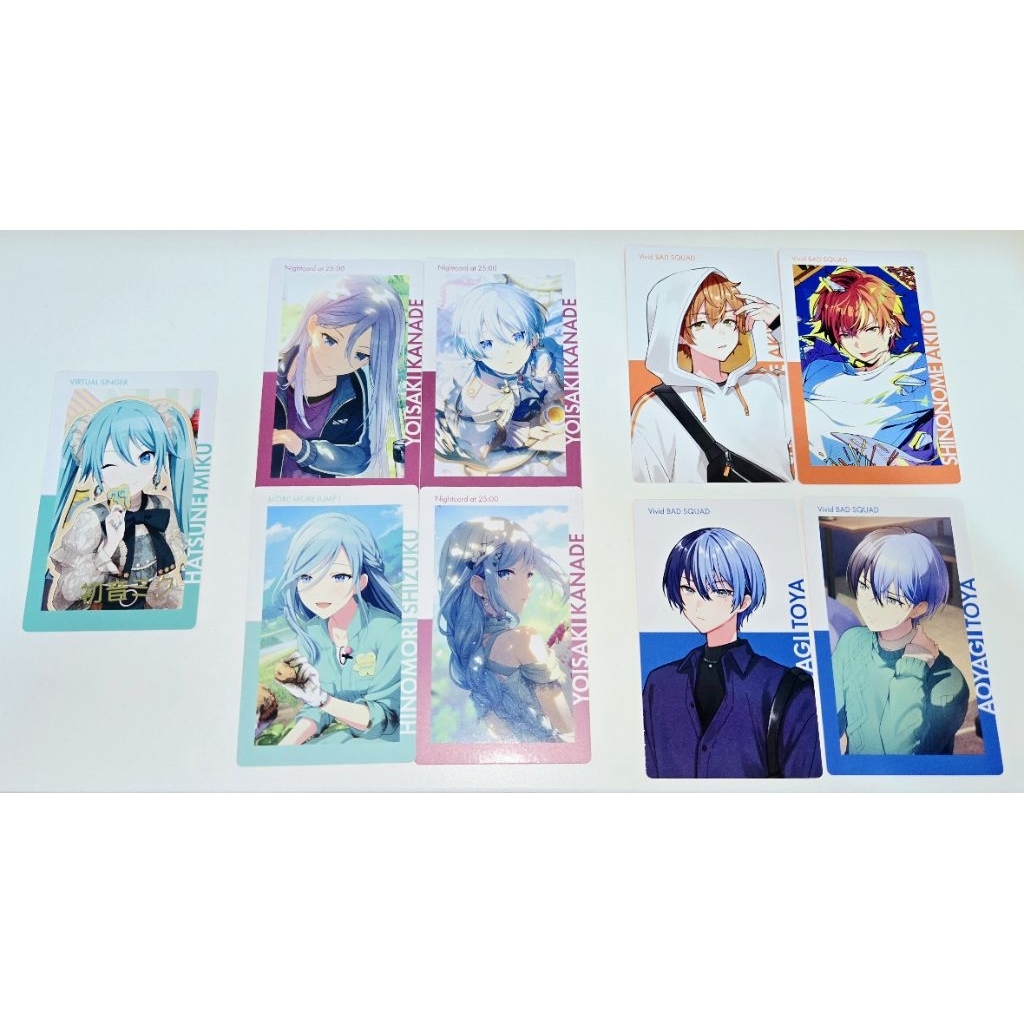 Project Sekai Epick Card Set, Benefit & Wafer Card