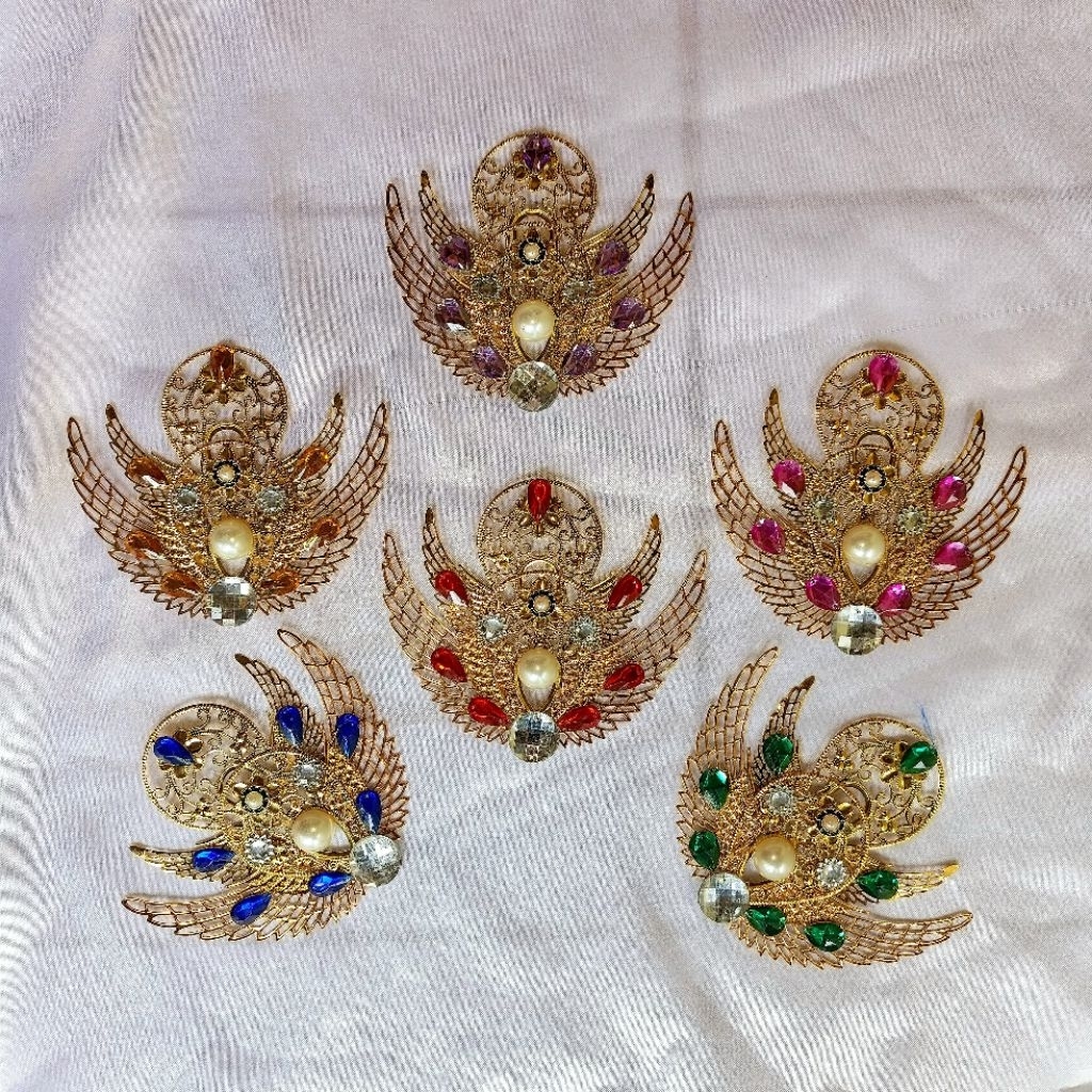 Emblem Pin Topi Pet Type Double Wing | Pin Topi Paskibra | Pin Topi Pet dll