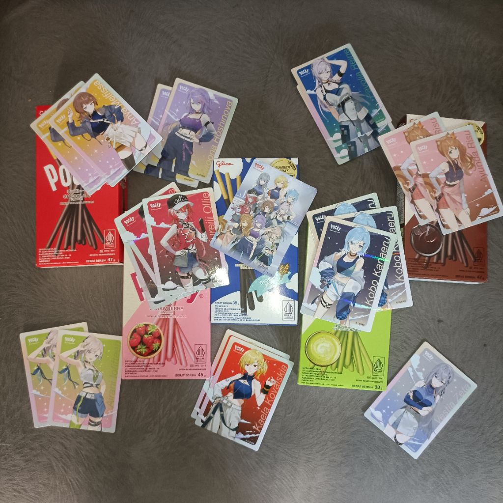 Photocard pocky × hololive