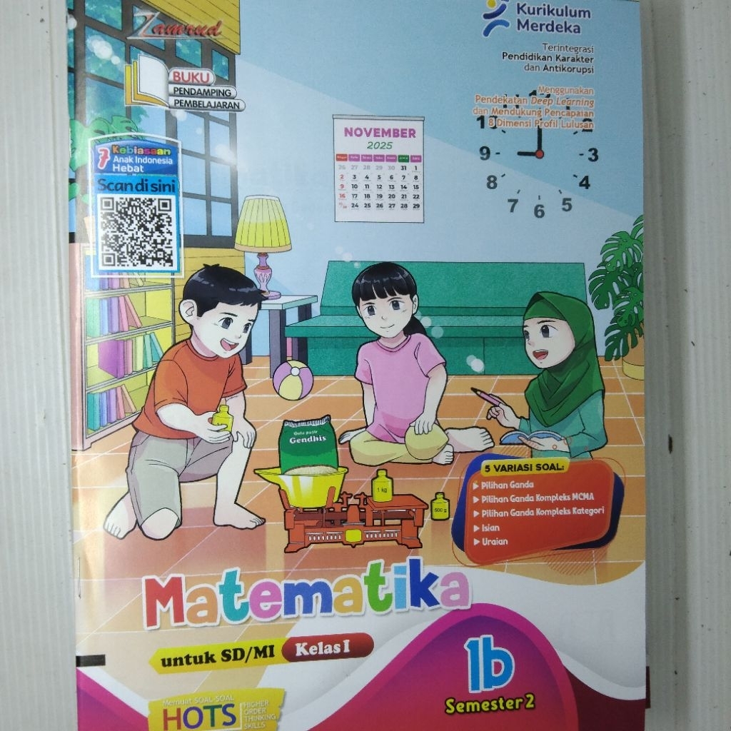 LKS SD MATEMATIKA KELAS 1 2 3 4 5 6 KURIKULUM MERDEKA SEMESTER 2