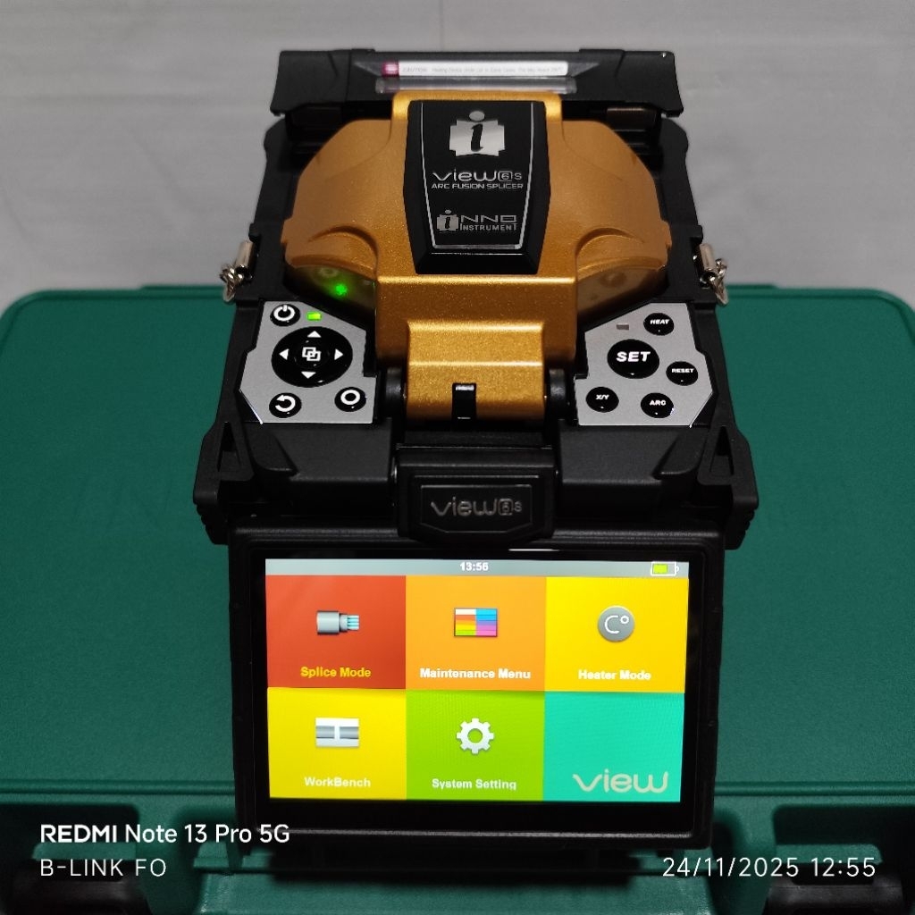 splicer inno view 6s / splicer backbone 6 motor / splicer fiber optik