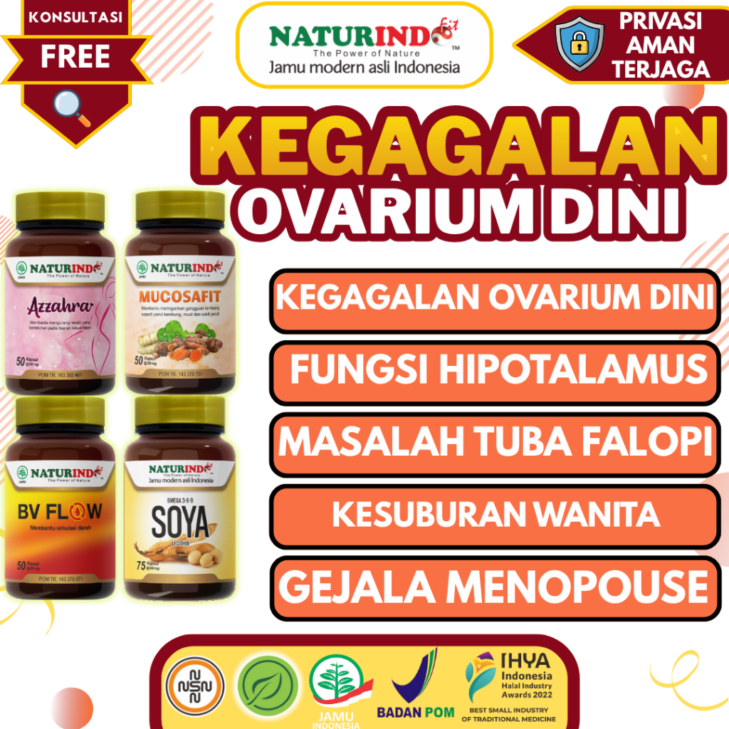 Herbal Atasi Kegagalan Ovarium Dini Awali Promil Herbal Promil Suami Istri Kesuburan Menopause Dini