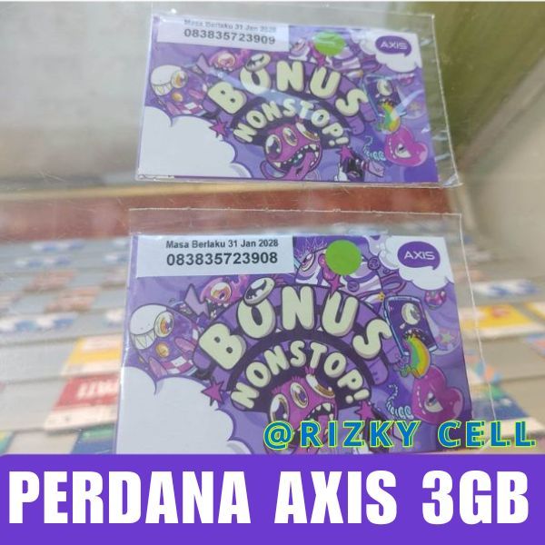 Perdana axis 3 GB NASIONAL