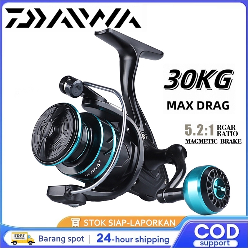 Daiwa saltwater reel Spinning Reel fishing reel Mesin Pancing Rod mesin murah HZ1000-7000 Spinning R