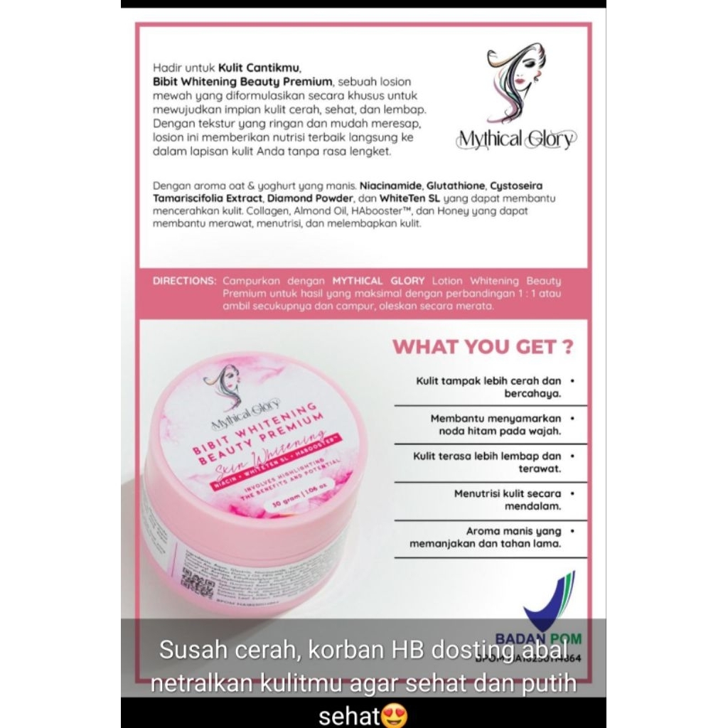 Bibit Whitening Mythical Glory