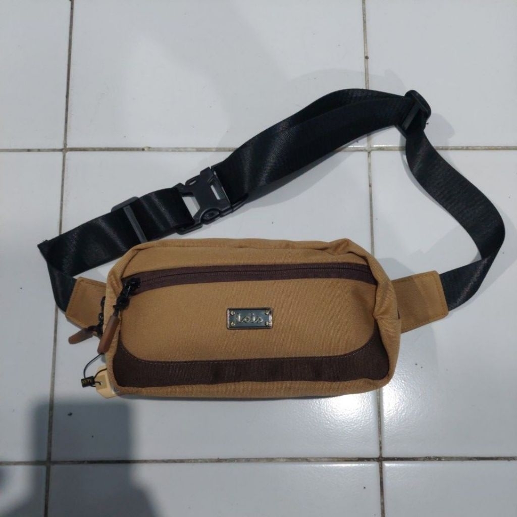 Tas Lois Original // Waistbag Lois Original // Tas Selempang Pria Lois Original