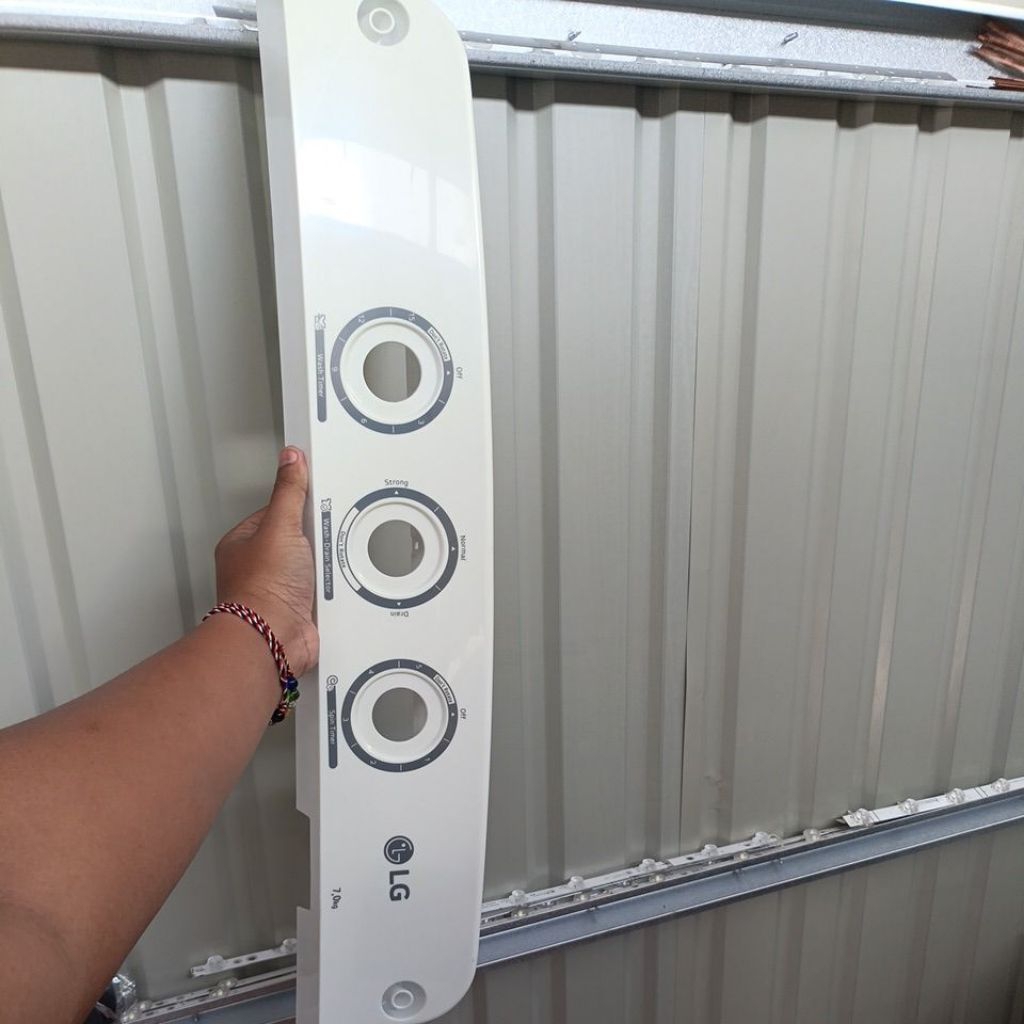 cover atas mesin cuci 2 tabung LG P700N0NP original 7kg