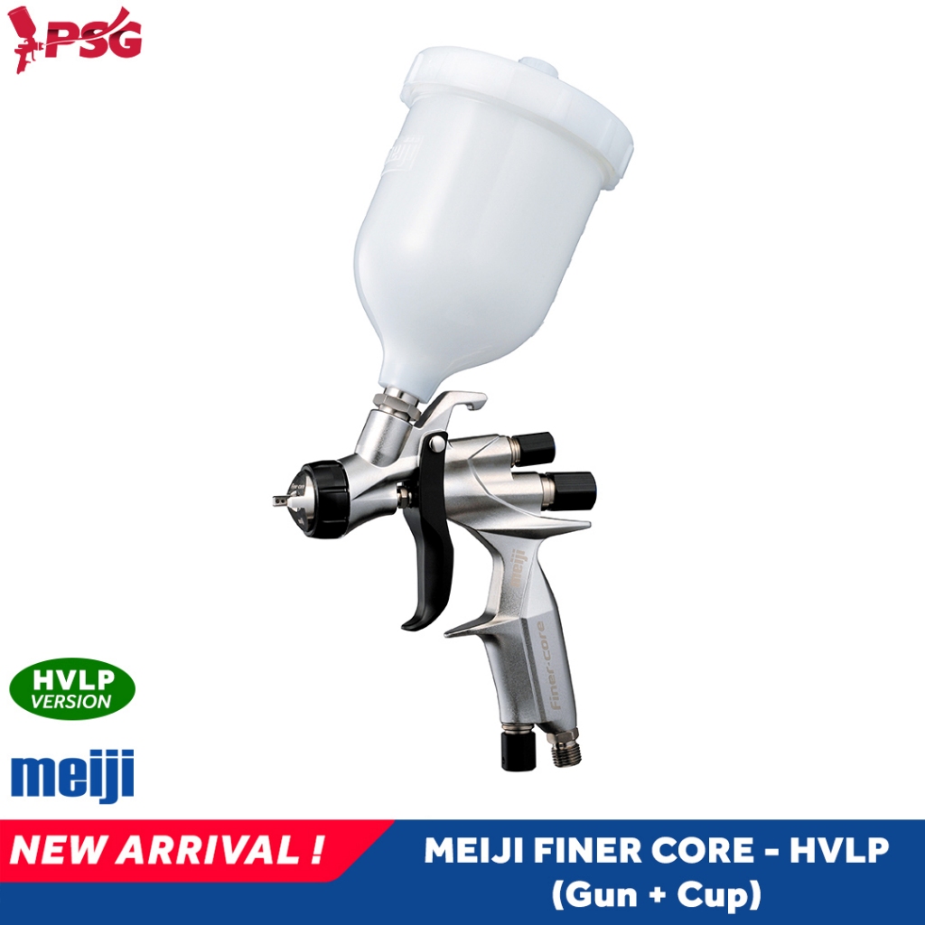 Meiji Finer Core (Gun+Cup) - HVLP Aircap