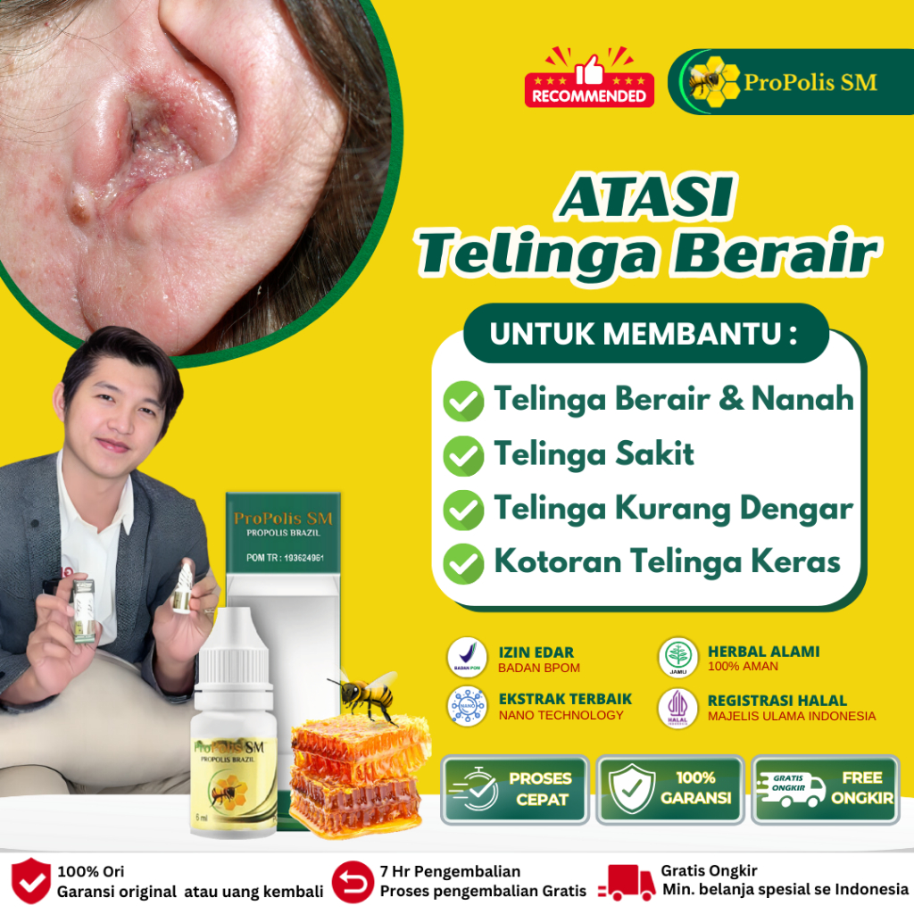 Obat Telinga Radang Telinga Infeksi Telinga Pendengaran Meredam Obat Telinga Bernanah Obat Telinga B
