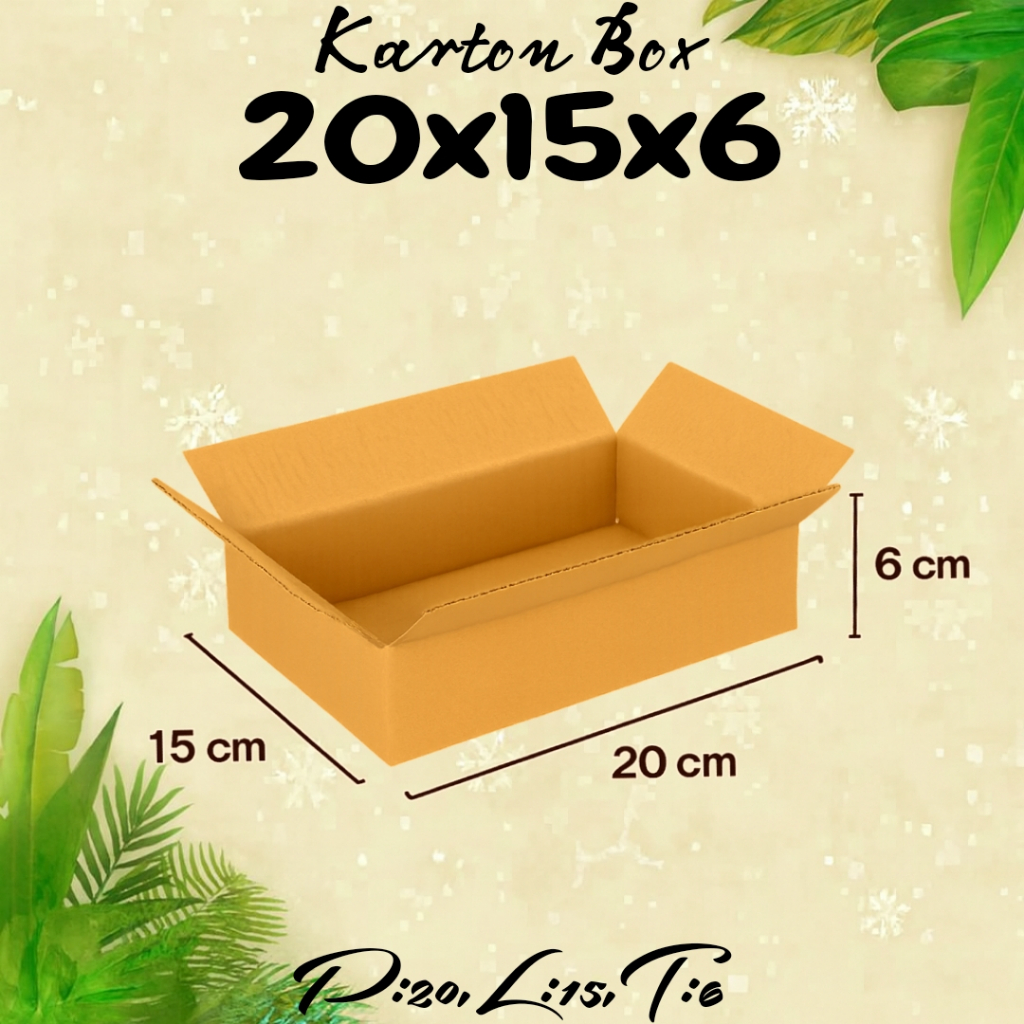 Kardus Packing UK 20x15x6 Kardus Polos,Kardus Murah,Kardus Mini,Kardus Kecil,Kardus Box