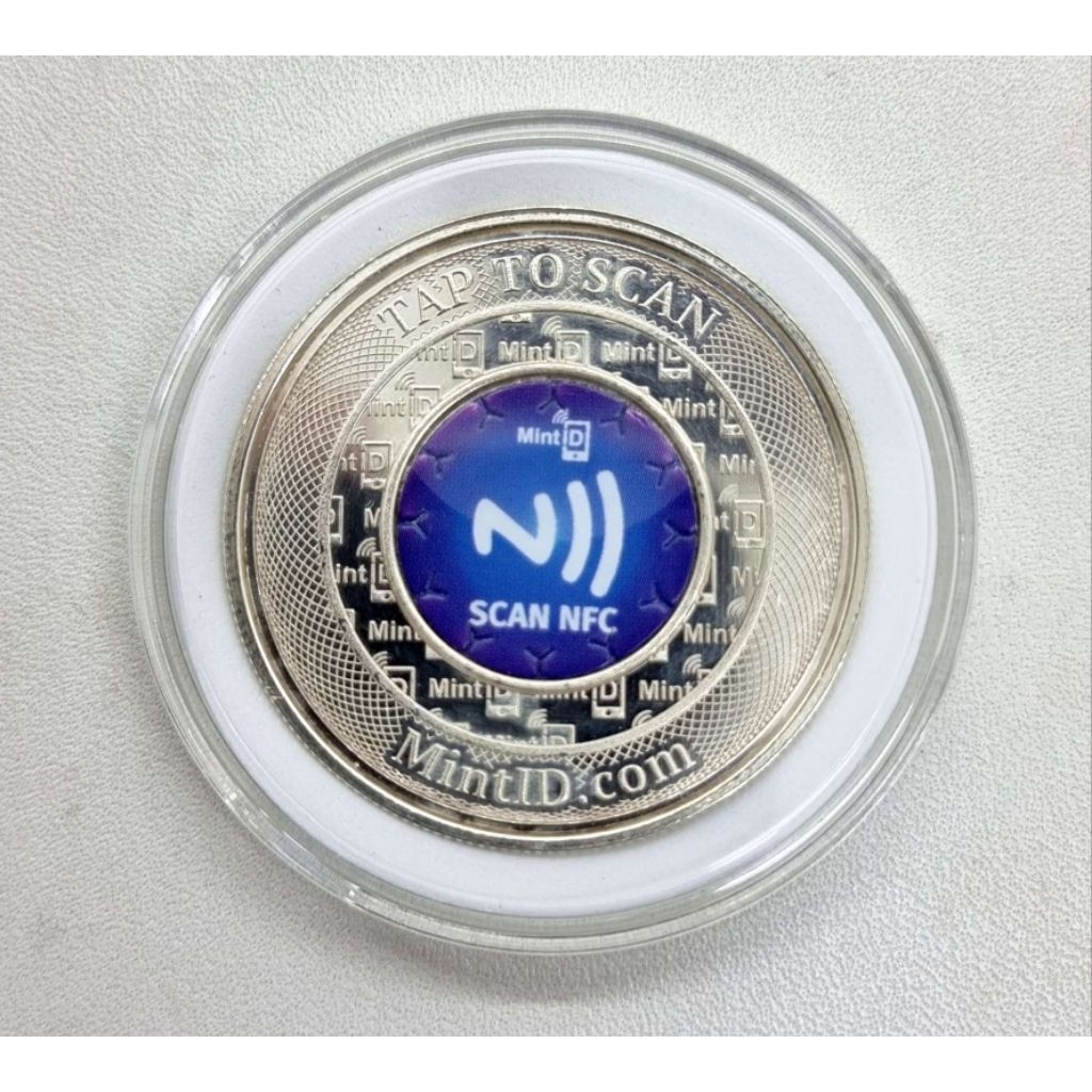 Logam Mulia Koin Perak 1oz Buffalo Scan NFC Original
