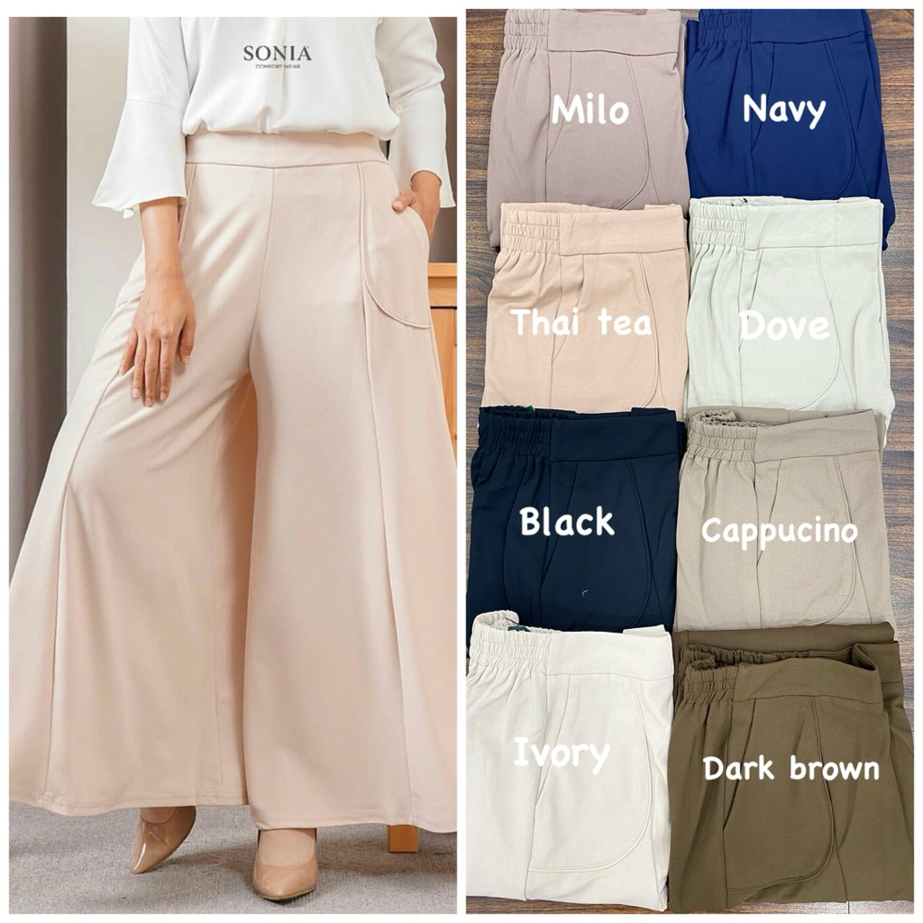 Aliyah Kulot lebar ori Sonia