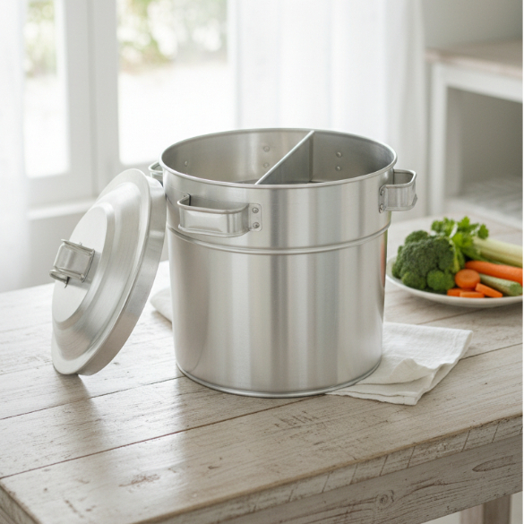 Dandang Buleng Cuanky Bakso Sarang / Dandang Bakso Bahan Aluminium Ukuran 24, 26, 28, 30 cm