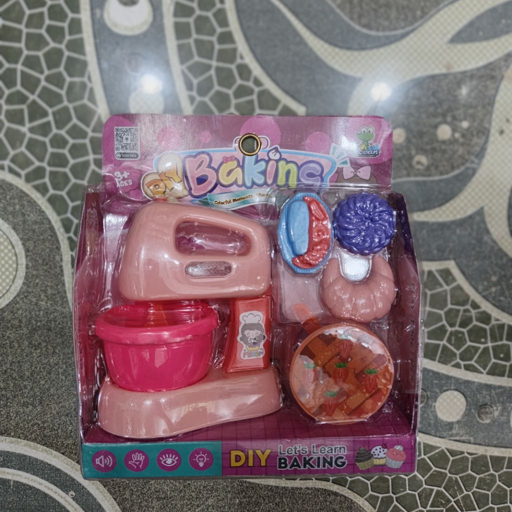 Mainan Anak Edukasi DIY Baking UNIK TOYS