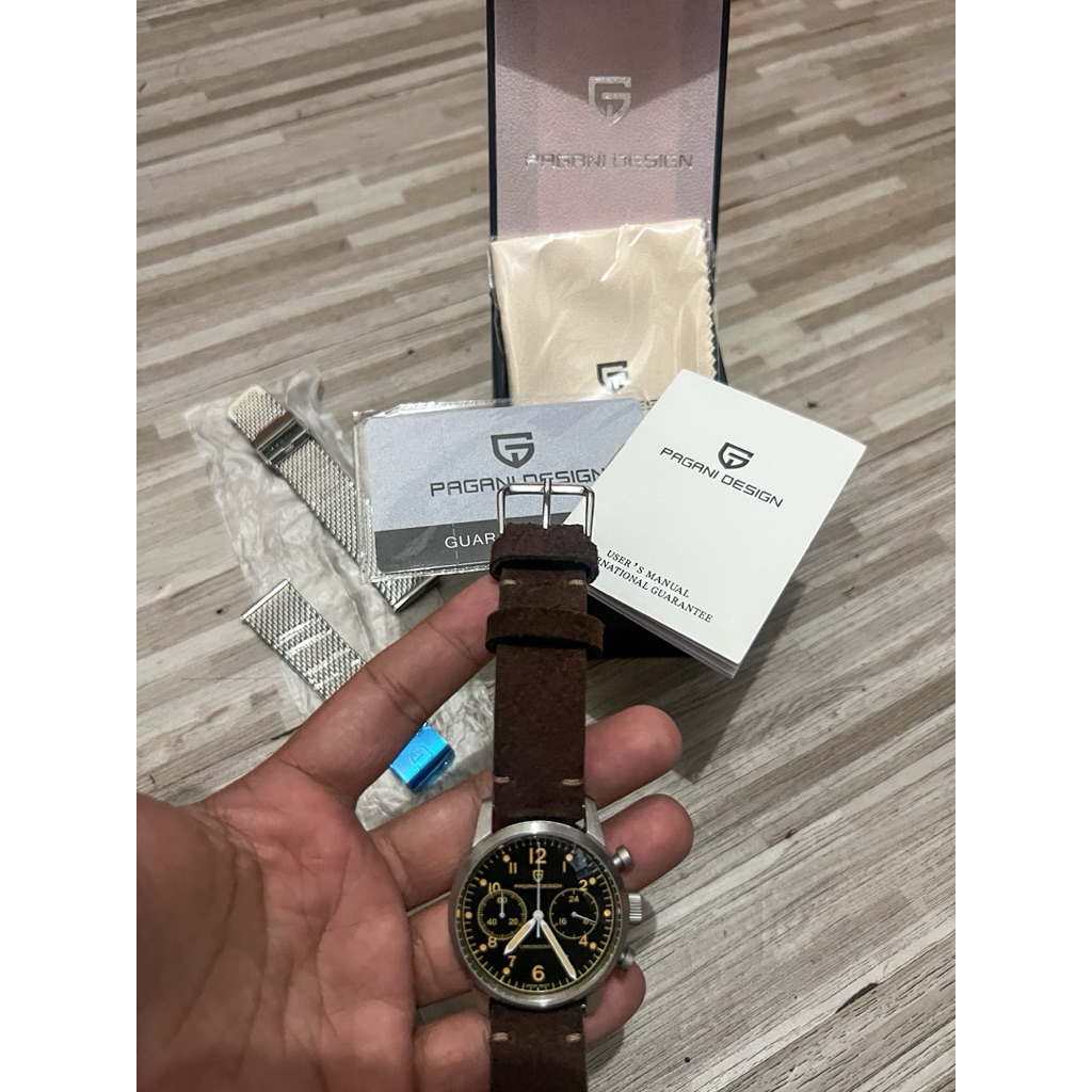 Jam tangan chronograph Pagani design PD 1708 watch