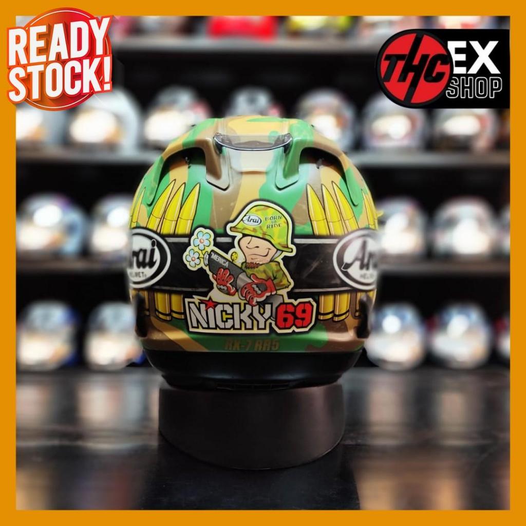 ARAI RR5 HAYDEN CAMO 2ND SIZE M FULL FACE HELMET