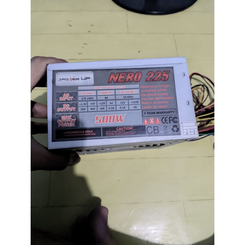 PSU Power Up Nerro 500Watt