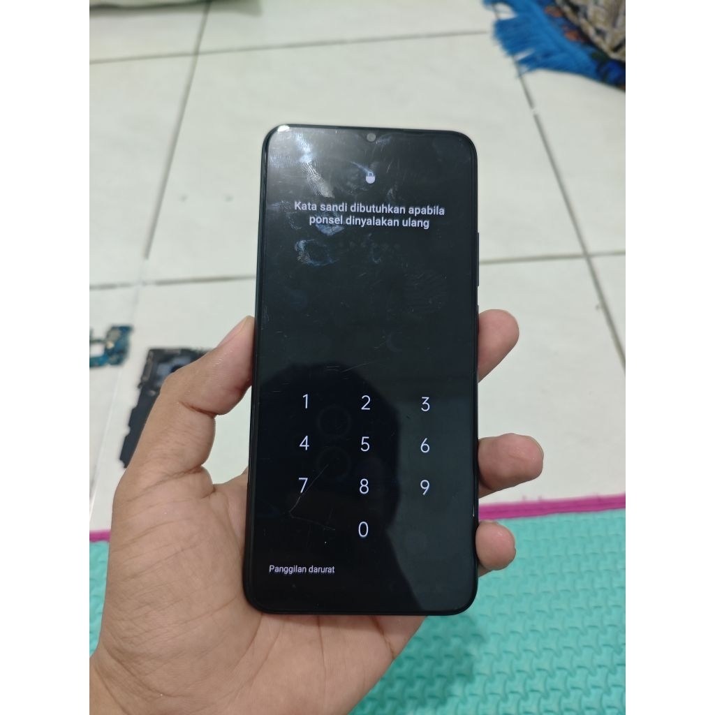 lcd Oppo a15 original copotan